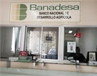 Ventanilla de BANADESA a la par del edificio de SENASA